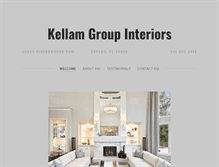 Tablet Screenshot of kellamgroup.com